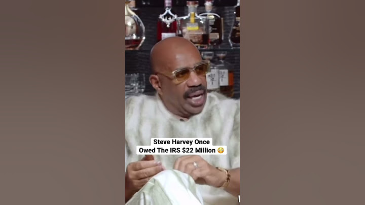 Steve Harvey Once Owed The IRS $22 Million 😳 #shorts #steveharvey