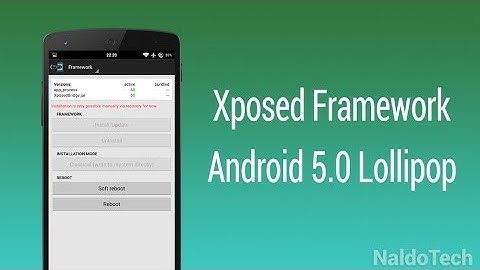 How to Install Xposed on Lollipop Android one