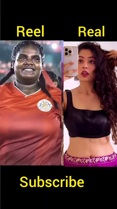 Bigil movie reel vs real life // #shorts #viral #bigil #actor #actress #reelvsreal #thalapathy //