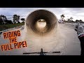 RIDING THE FULL PIPE in CALI! // Riesige Full Pipe shredden in Kalifornien!