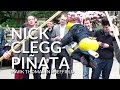 MARK THOMAS: Nick Clegg piñata protest in Sheffield // DeeJayOne