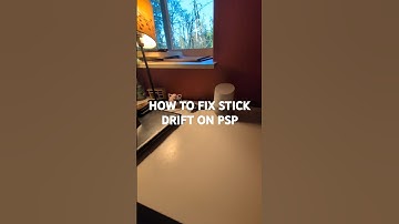 How to fix STICK DRIFT on PSP without replacing the joystick #pspgames #psp