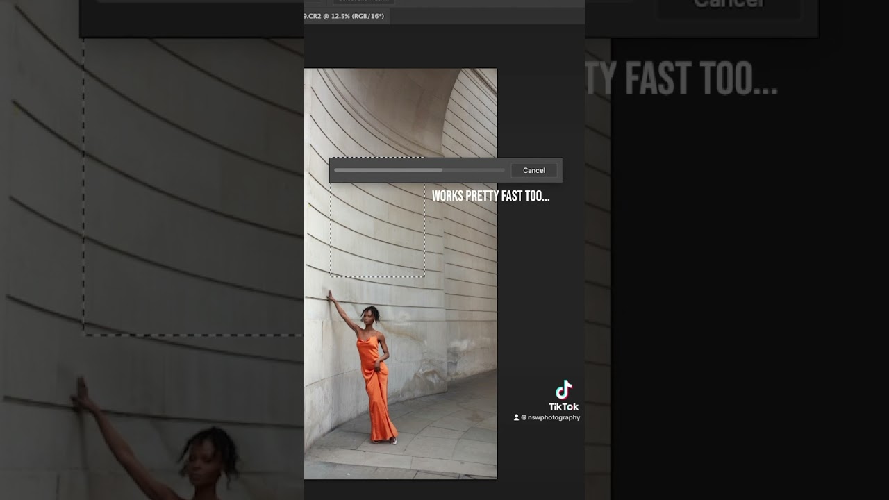 The New AI Generative Fill Feature is SO Cool! #photoshoot #photoshopai #generativefill #ai