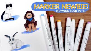 Download Lagu Trying Ohuhu Alcohol Markers For The First Time! Honest Artist Review MP3