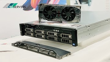 NVIDIA RTX GPU in a DELL R720 Server ( R730 will also work ) + Benchmark ! CTOSERVERS
