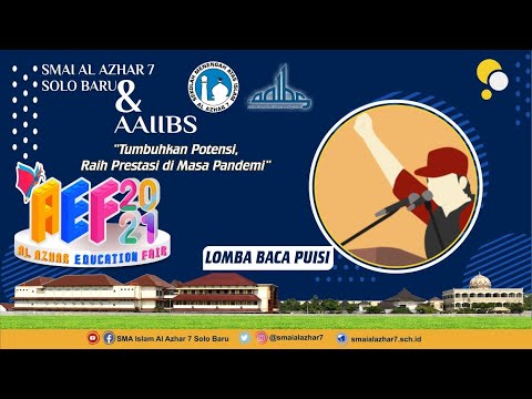 Lomba Baca Puisi AEF (Al Azhar Education Fair) 2021 -‎ Keysya Rizky Irvi S (SMP Islam Al Azhar 23)
