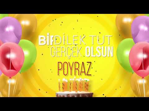 İyi ki doğdun POYRAZ - İsme Özel Doğum Günü Şarkısı