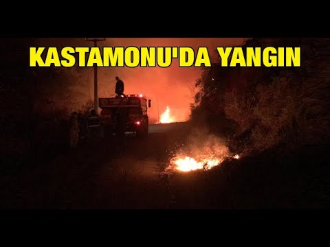 Kastamonu'da yangın