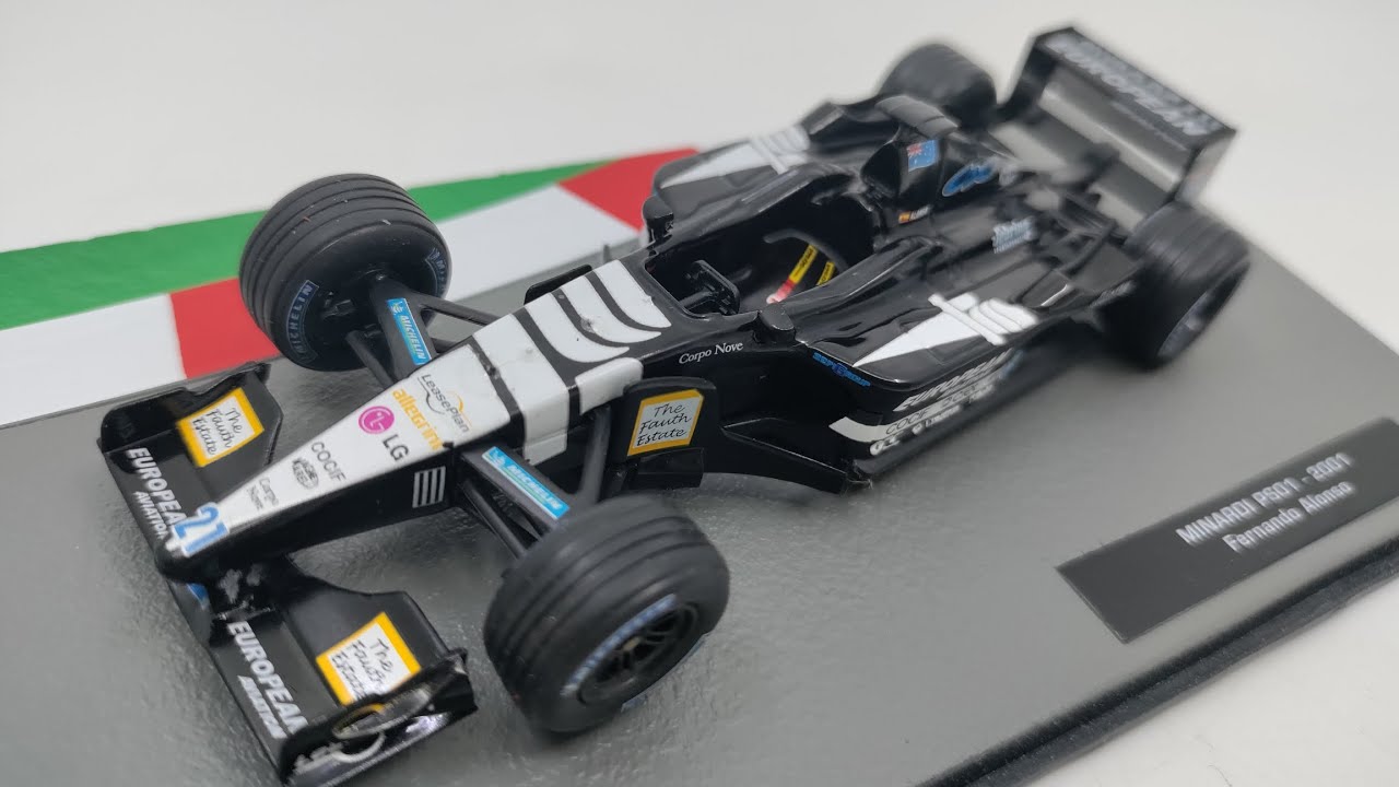 Ps01 Racing Cars The Ultimate Collection č. 29 - Minardi PS01 (2001 ...