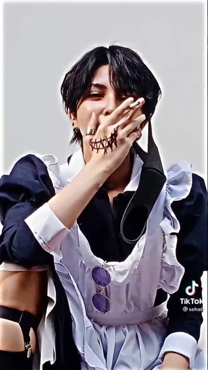 Wiru and the maid outfit 😳 #wirucoser #fyp #festival cre:sehabl