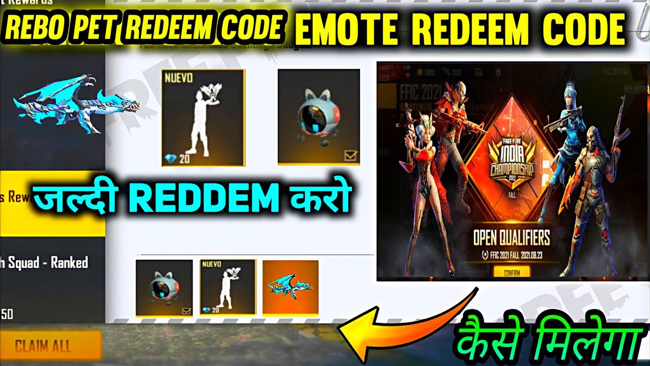 Garena Free Fire redeem codes for August 16: Find out how you can