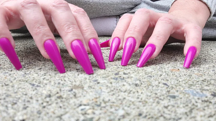 ASMR Fast Textured Scratching Outside  | No Talking | Long Nails | Lo-fi