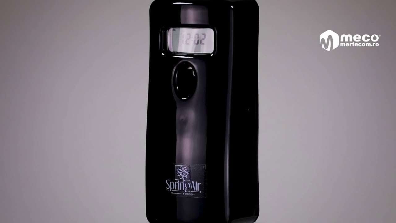 Dispenser odorizant SpringAir Smart Negru - Youtube Video