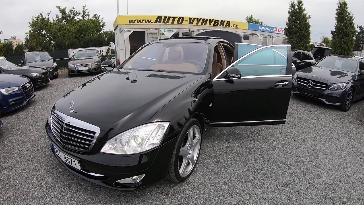 MERCEDESBENZ TŘÍDY S S 600 V12 LONG,66 000KM! FULL VÝBAVA YouTube
