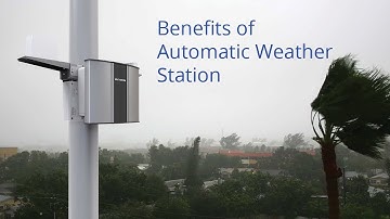 Benefits of Automatic Weather Station for Road Safety