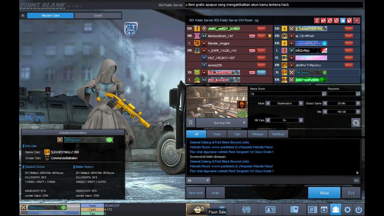 LIVE POINTBLANK DAY 8