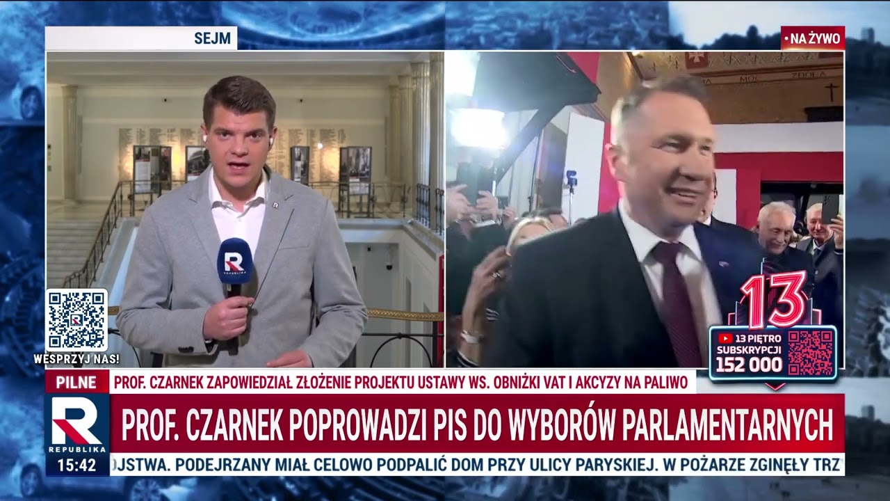 Informacje Telewizja Republika 09.03.2026 godzina 15:30