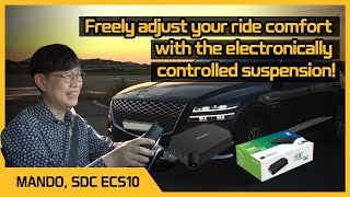 Freely adjust your ride comfortwith the electronically controlled suspension! “MANDO, SDC ECS10” screenshot 1