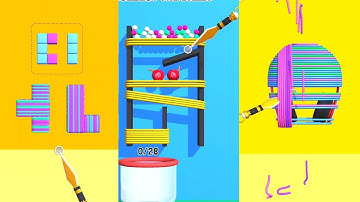 Very satisfying and relaxing ASMR slicing game | part 129