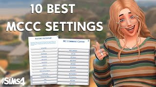★10 BEST MC COMMAND CENTER SETTINGS YOU DON