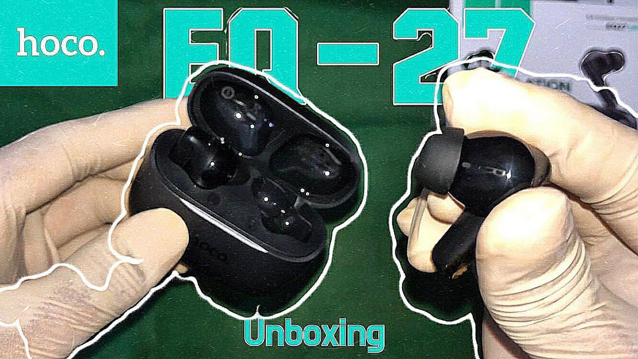 Hoco EQ27 UNBOXING🔥| Ai Earbuds - YouTube