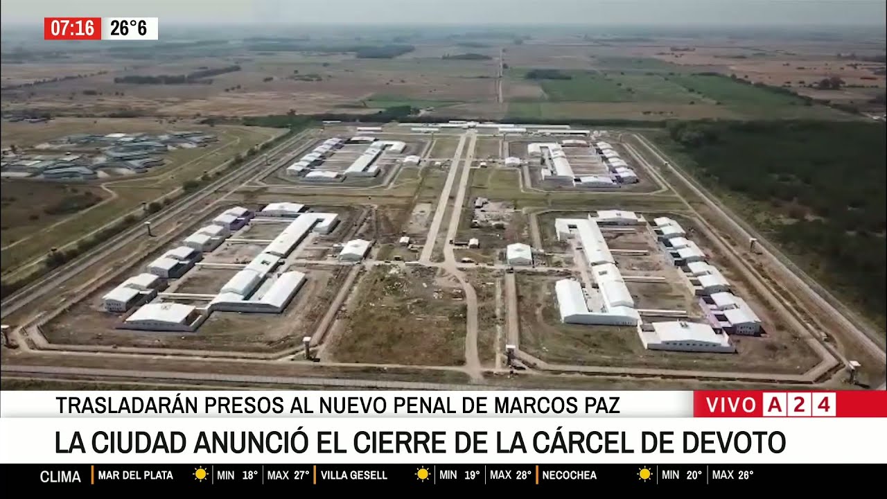 🔴 LA CIUDAD ANUNCIÓ EL CIERRE DE LA CÁRCEL DE DEVOTO