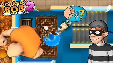 Robbery Bob 2 | Using Biff Guard Costume Gameplay | Part 17