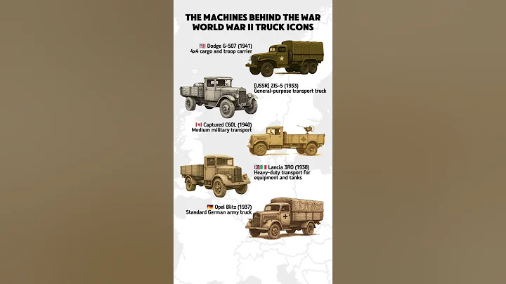 WWII Military Trucks Comparison | Dodge G-507 vs ZIS-5 vs Opel Blitz
