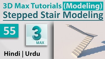 How TO Make Stepped Stair In 3ds Max Using Edit Poly In Hindi | Urdu