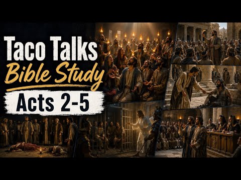 Taco Talks Bible Study: Acts 2-5