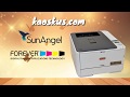 Kombinasi Forever Laser Light no cut dan Sun Angel Printer CMYW