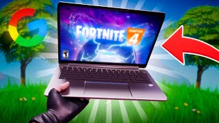 How To Get Fortnite On ChromeBook 💻 (Play FN At School!) 🏫
