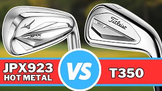 Titleist T350 vs Mizuno JPX923 Hot Metal  GAME IMPROVEMENT BATTLE!