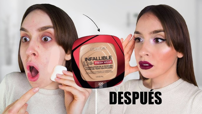 El challenge de los polvos de maquillaje compactos que triunfa en TikTok:  Infaillible 24H Fresh Wear de L'Oréal Paris