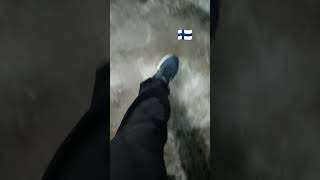 Fabrica de caídas! #snow #finlandia #nieve #ice #finlandia