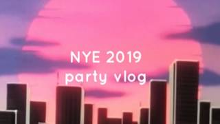 NYE 2019 Party Vlog ⭐️ happy new year!