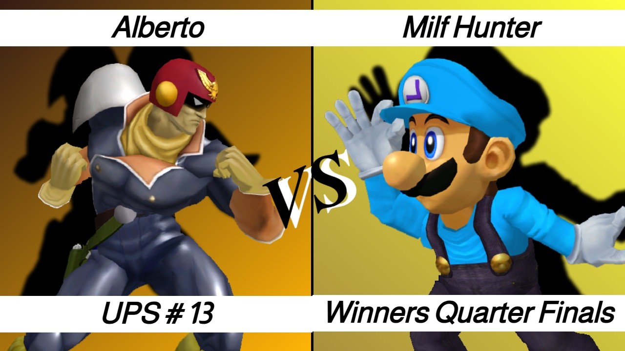 UPS #13 – WQF – Alberto ⟮Falcon⟯ vs Milf Hunter ⟮Luigi⟯