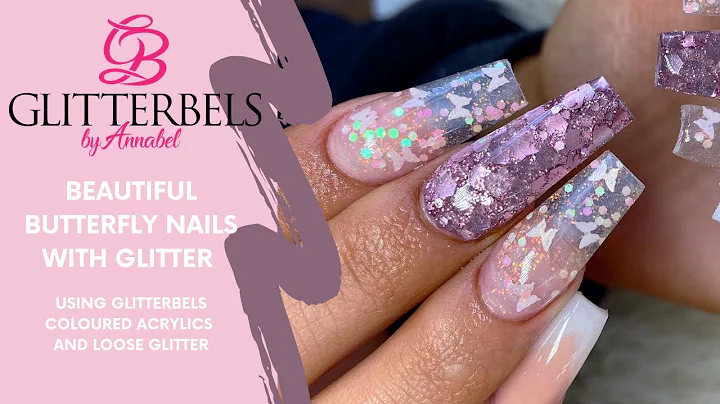 Beautiful Butterfly Set using GLITTERBELS Acrylic ...