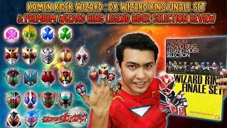 Kamen Rider Wizard: DX Wizard Ring Finale Set & Premium Wizard Ring Legend Rider Selection Review