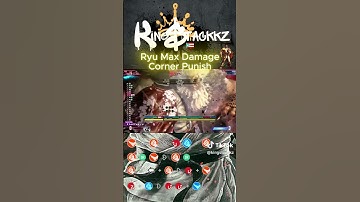 6656 Damage Ryu Corner Punish!