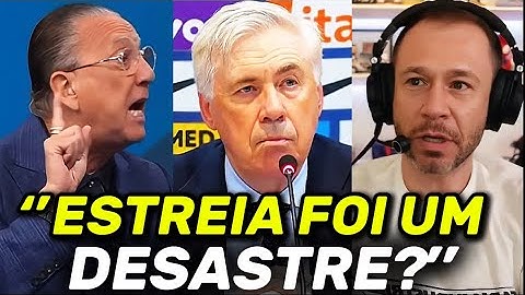 OLHA O QUE GALVÃO DISSE SOBRE ANCELOTTI NO EMPATE ENTRE BRASIL x EQUADOR!
