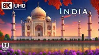 India 🇮🇳 In 8K Ultra Hd 60Fps Dolby Vision [Cinematic Sounds] | India 8K Hdr