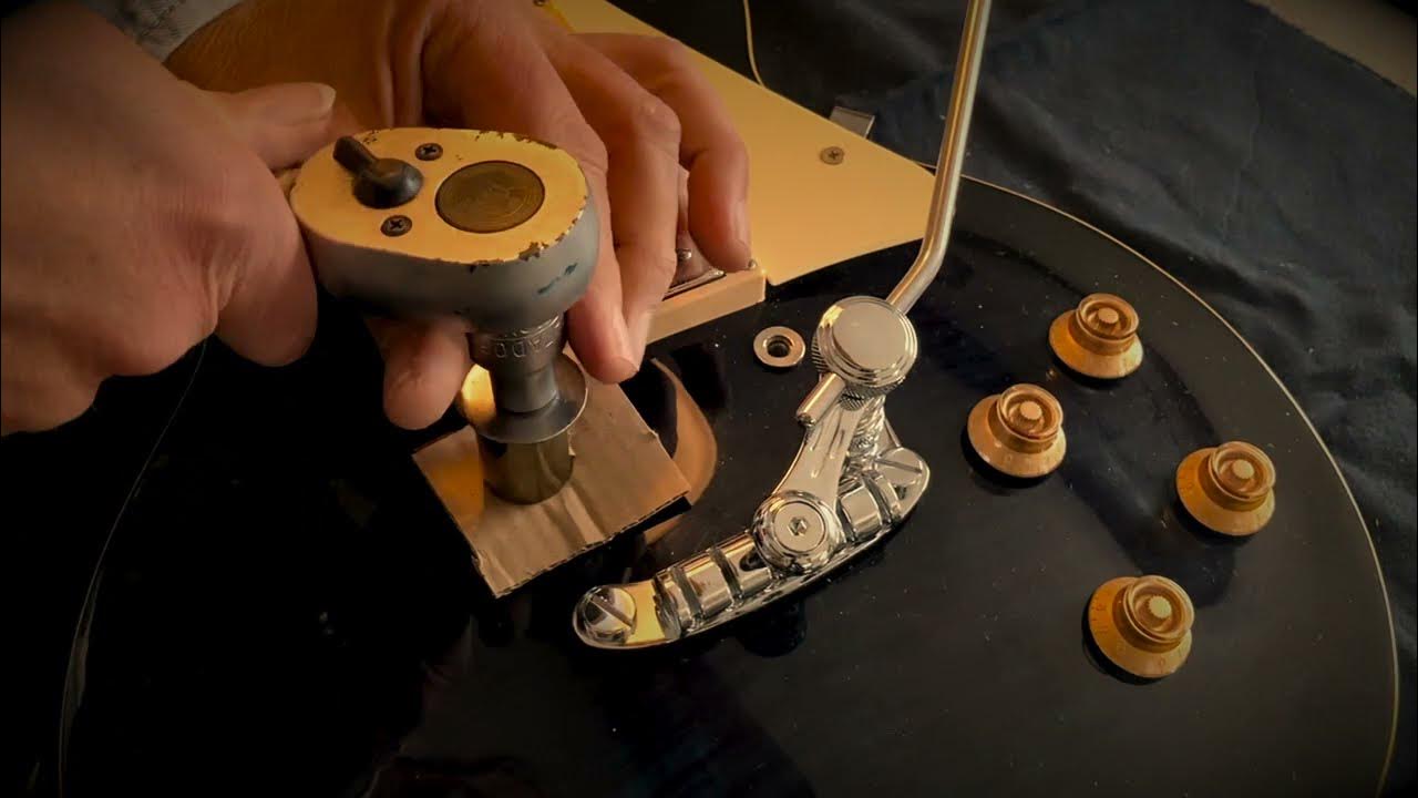 How to Remove Bridge Bushings / Les Paul Style Guitar YouTube