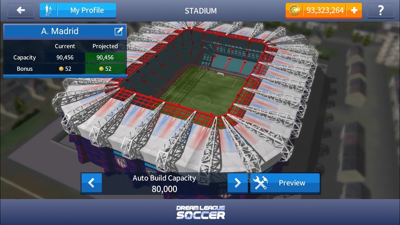 dls real madrid stadium
