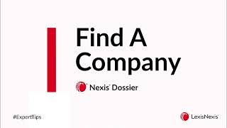 Find A Company Using Dossier DOS SS