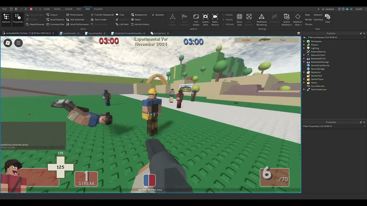 cf camera recoil test