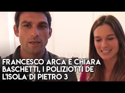 Francesco Arca e Chiara Baschetti, i poliziotti de L'isola di Pietro 3