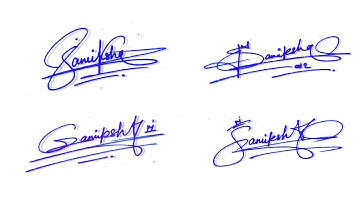 Samiksha viral signature | Samiksha name signature style | S signature style | S signature