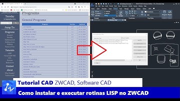 Tutorial CAD: Como Instalar e Executar Rotinas LISP no ZWCAD