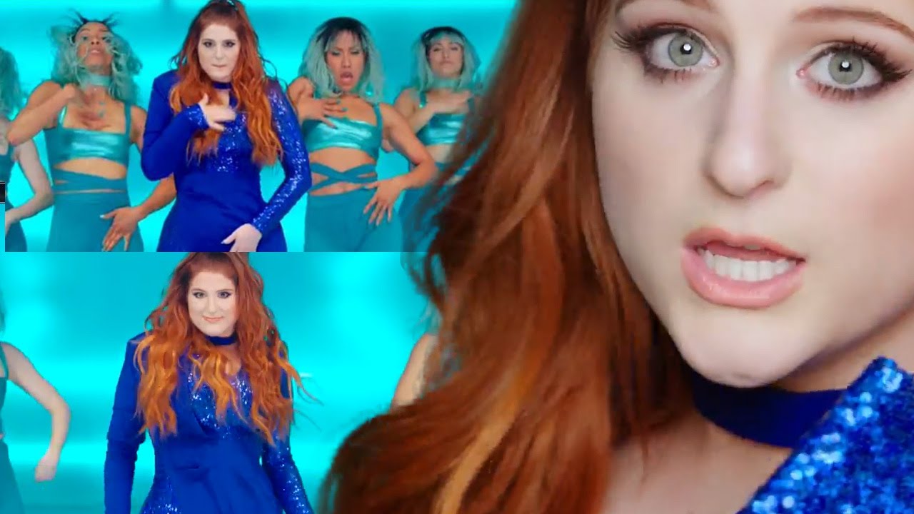 The Meghan Trainor Me Too video was Photoshopped.